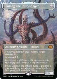 Ulamog, the Infinite Gyre (Textured Foil) - Double Masters 2022 - Magic: The Gathering card