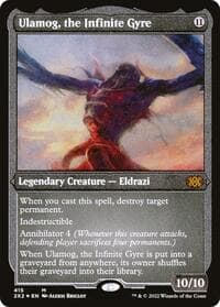 Ulamog, the Infinite Gyre (Foil Etched) - Double Masters 2022 - Magic: The Gathering card