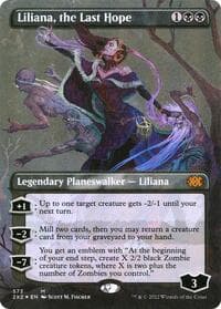 Liliana, the Last Hope (Textured Foil) - Double Masters 2022 - Magic: The Gathering card