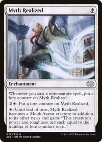 Myth Realized - Double Masters 2022 - Magic: The Gathering card