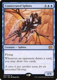 Consecrated Sphinx - Double Masters 2022 - Magic: The Gathering card