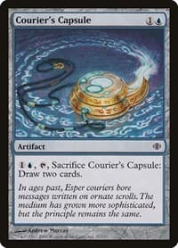 Courier's Capsule - Shards of Alara - Magic: The Gathering card