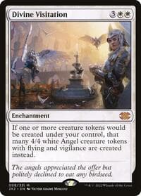 Divine Visitation - Double Masters 2022 - Magic: The Gathering card