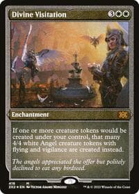 Divine Visitation (Foil Etched) - Double Masters 2022 - Magic: The Gathering card
