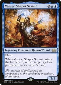 Venser, Shaper Savant - Double Masters 2022 - Magic: The Gathering card