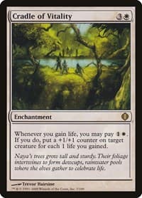 Cradle of Vitality - Shards of Alara - Magic: The Gathering card