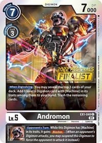 Andromon (2022 Championship Online Regional) [Online Finalist] - Classic Collection - Digimon Card Game card