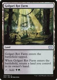 Golgari Rot Farm - Double Masters 2022 - Magic: The Gathering card