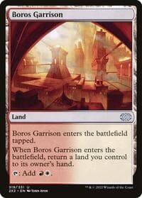 Boros Garrison - Double Masters 2022 - Magic: The Gathering card