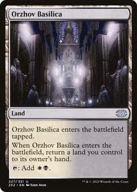 Orzhov Basilica - Double Masters 2022 - Magic: The Gathering card