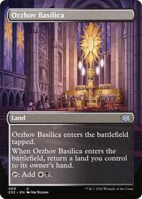 Orzhov Basilica (Borderless) - Double Masters 2022 - Magic: The Gathering card