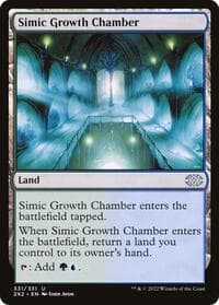 Simic Growth Chamber - Double Masters 2022 - Magic: The Gathering card