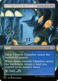 Simic Growth Chamber (Borderless) - Double Masters 2022 - Magic: The Gathering card