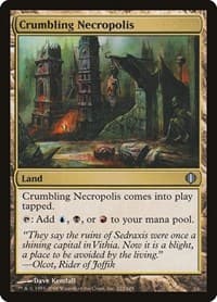 Crumbling Necropolis - Shards of Alara - Magic: The Gathering card