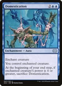 Domestication - Double Masters 2022 - Magic: The Gathering card