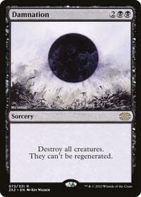 Damnation - Double Masters 2022 - Magic: The Gathering card