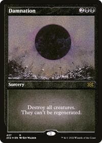 Damnation (Foil Etched) - Double Masters 2022 - Magic: The Gathering card