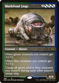 Murkfiend Liege (Foil Etched) - Double Masters 2022 - Magic: The Gathering card