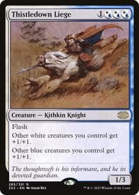 Thistledown Liege - Double Masters 2022 - Magic: The Gathering card