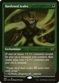 Hardened Scales (Foil Etched) - Double Masters 2022 - Magic: The Gathering card