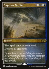Supreme Verdict (Foil Etched) - Double Masters 2022 - Magic: The Gathering card