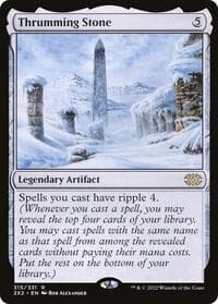 Thrumming Stone - Double Masters 2022 - Magic: The Gathering card