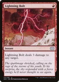 Lightning Bolt - Double Masters 2022 - Magic: The Gathering card