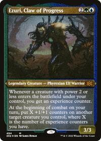 Ezuri, Claw of Progress (Foil Etched) - Double Masters 2022 - Magic: The Gathering card