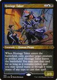 Hostage Taker (Foil Etched) - Double Masters 2022 - Magic: The Gathering card
