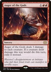 Anger of the Gods - Double Masters 2022 - Magic: The Gathering card