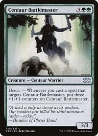 Centaur Battlemaster - Double Masters 2022 - Magic: The Gathering card