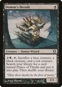 Demon's Herald - Shards of Alara - Magic: The Gathering card
