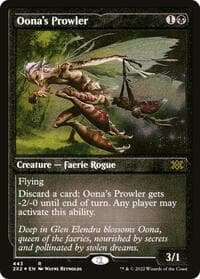 Oona's Prowler (Foil Etched) - Double Masters 2022 - Magic: The Gathering card