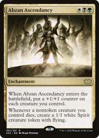Abzan Ascendancy - Double Masters 2022 - Magic: The Gathering card