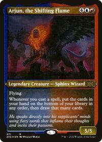 Arjun, the Shifting Flame (Foil Etched) - Double Masters 2022 - Magic: The Gathering card