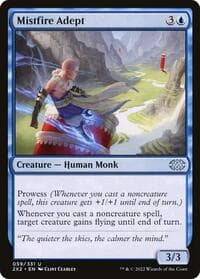 Mistfire Adept - Double Masters 2022 - Magic: The Gathering card