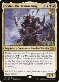 Sedris, the Traitor King - Double Masters 2022 - Magic: The Gathering card