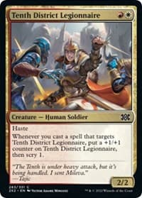 Tenth District Legionnaire - Double Masters 2022 - Magic: The Gathering card
