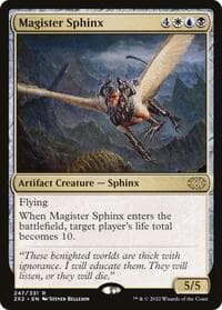 Magister Sphinx - Double Masters 2022 - Magic: The Gathering card
