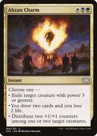 Abzan Charm - Double Masters 2022 - Magic: The Gathering card