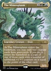 The Mimeoplasm (Borderless) - Double Masters 2022 - Magic: The Gathering card