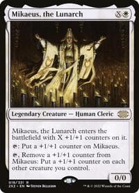 Mikaeus, the Lunarch - Double Masters 2022 - Magic: The Gathering card
