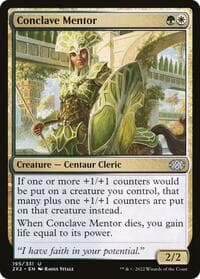 Conclave Mentor - Double Masters 2022 - Magic: The Gathering card
