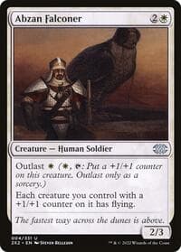 Abzan Falconer - Double Masters 2022 - Magic: The Gathering card