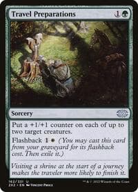 Travel Preparations - Double Masters 2022 - Magic: The Gathering card