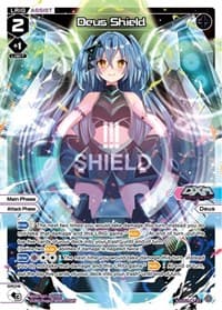Deus Shield - Top Diva Deck: DXM - WIXOSS card