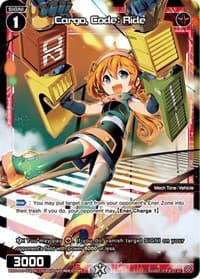 Cargo, Code: Ride - Top Diva Deck: DXM - WIXOSS card