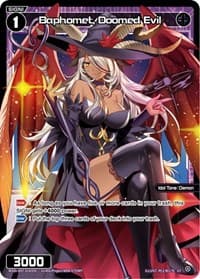 Baphomet, Doomed Evil - Top Diva Deck: DXM - WIXOSS card