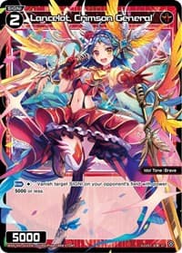 Lancelot, Crimson General - Top Diva Deck: DXM - WIXOSS card