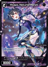 Musca, Natural Planet - Top Diva Deck: DXM - WIXOSS card